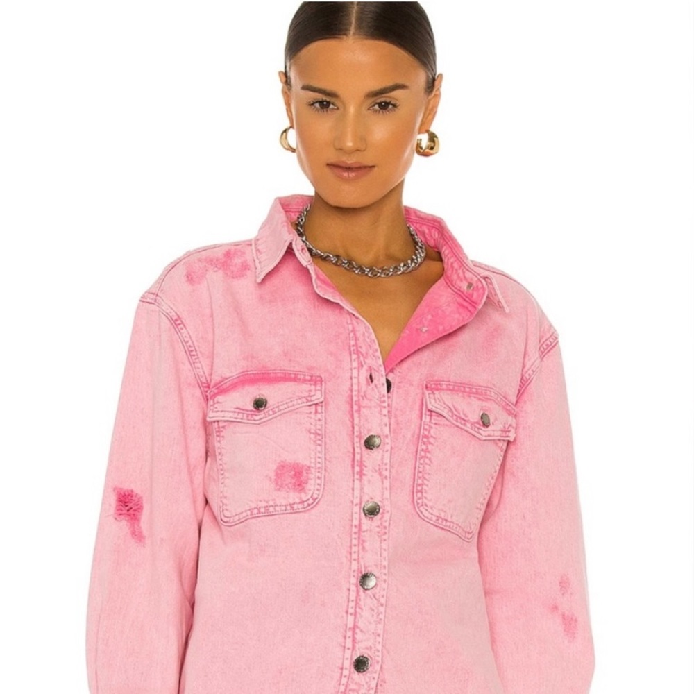 Retrofete Doreen Shirt in Vintage Pink